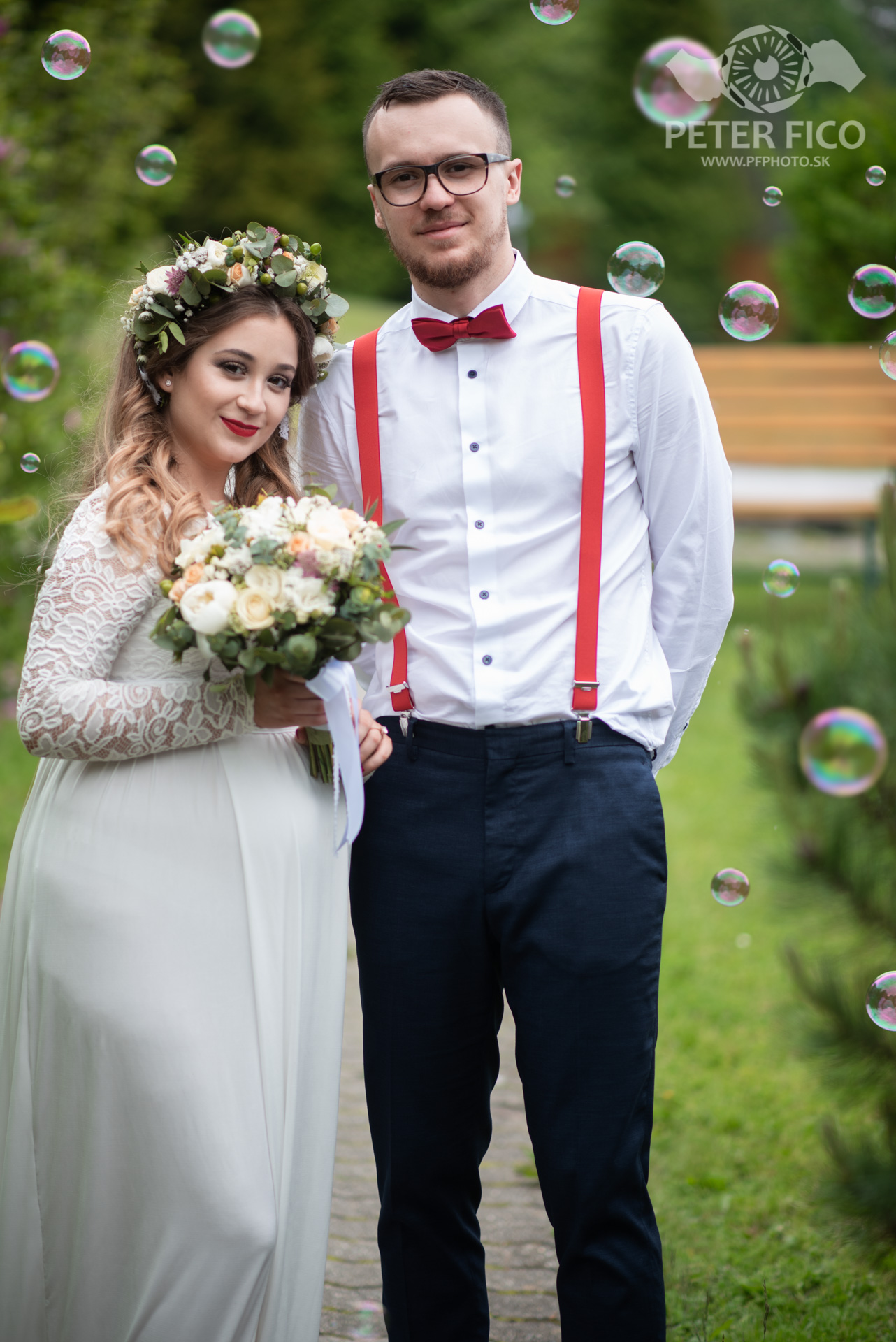 Krásne svadobné fotky s prírode. Peter Fico svadobný fotograf